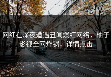 网红在深夜遭遇丑闻爆红网络，柚子影视全网炸锅，详情点击