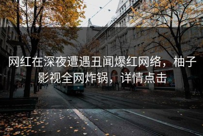 网红在深夜遭遇丑闻爆红网络，柚子影视全网炸锅，详情点击